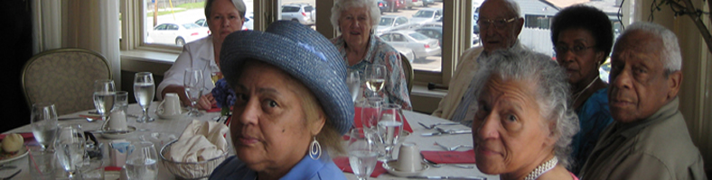 Alumni at the annual luncheon